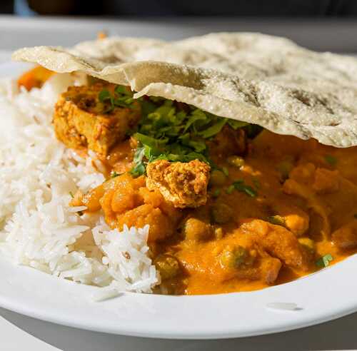 Aiguillettes de poulet au curry et son riz basmati WW