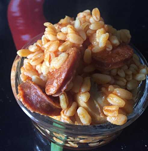 Blé au chorizo