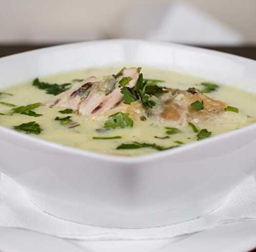 Bouillon de poulet à l’estragon