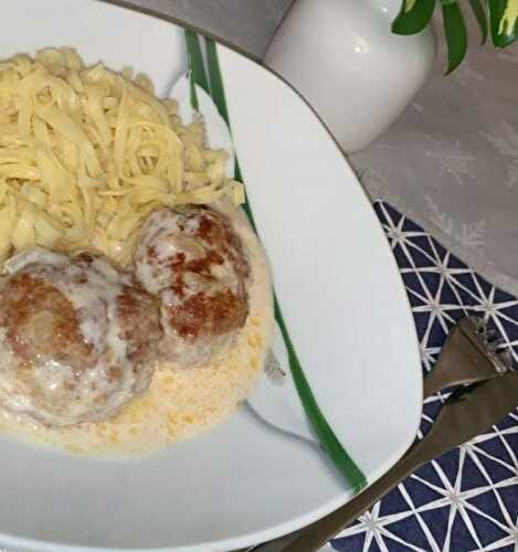 Boulettes de viande en sauce d’Adeline