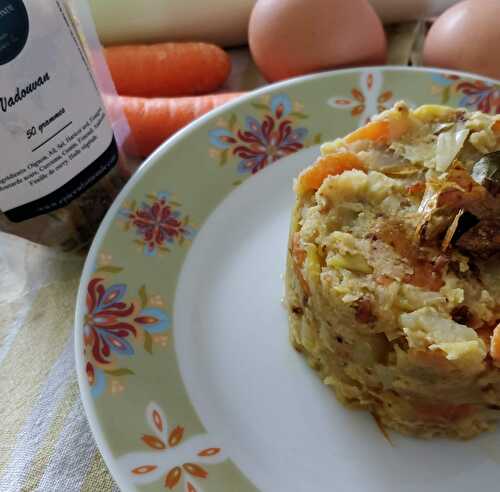 Brouillade de légumes aux épices Vadouvan