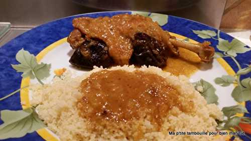 Canard aux pruneaux façon tajine WW de  Géraldine Sauvage