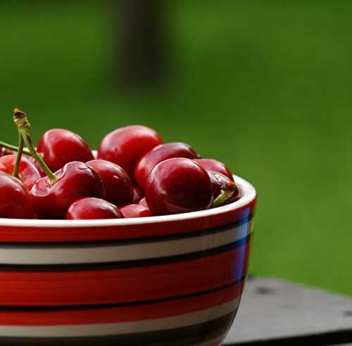 Cerises au sirop