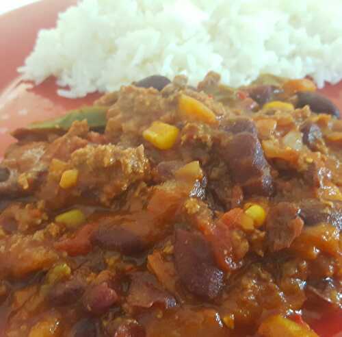 Chili con carné rapide