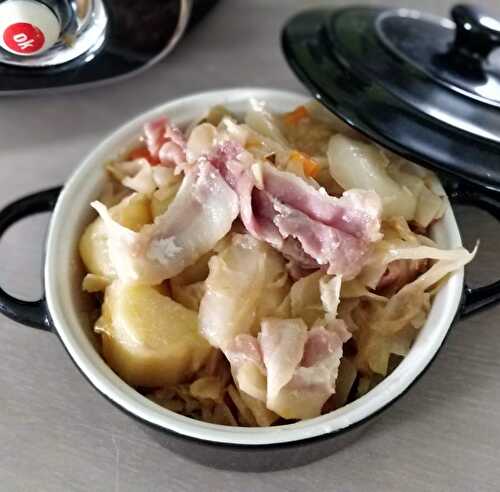 Chou blanc façon potée sans saucisse