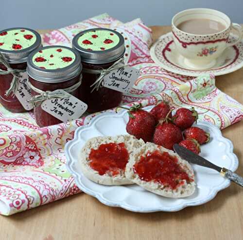 Confiture de fraises (mode dorer)