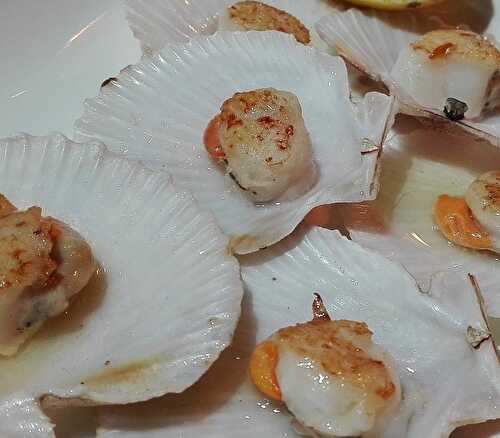 Coquilles St Jacques au Whisky