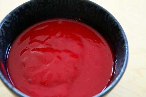 Coulis aux fruits rouges