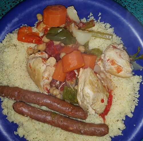 Couscous aux légumes frais