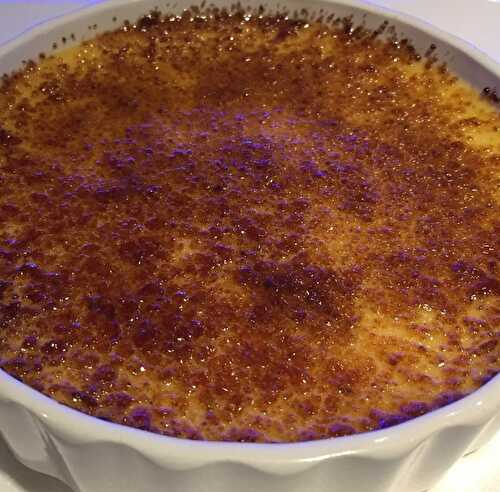 Crème brûlée au foie gras