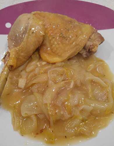 Cuisses de poulet aux chicons