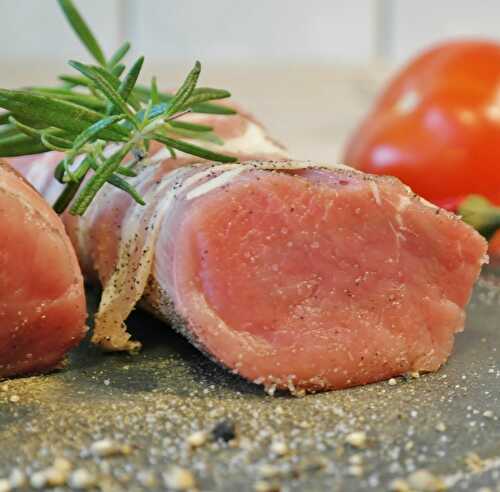 Filet mignon de porc aux légumes