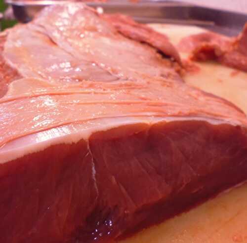 Filet mignon de porc, chou rouge et marrons