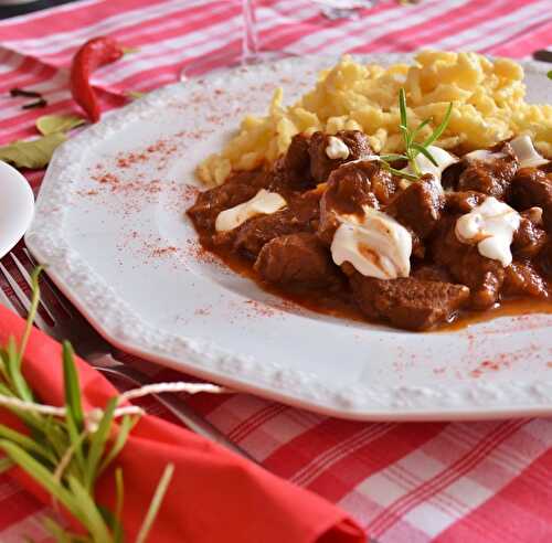 Goulash de boeuf