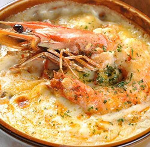 Gratin de fruit de mer