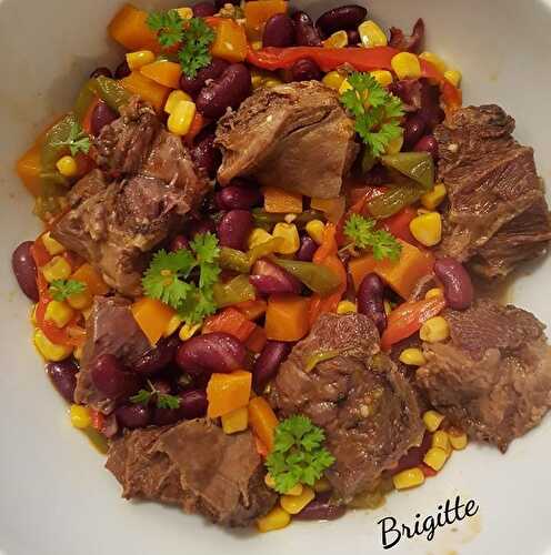 Joue de Boeuf à la Mexicaine