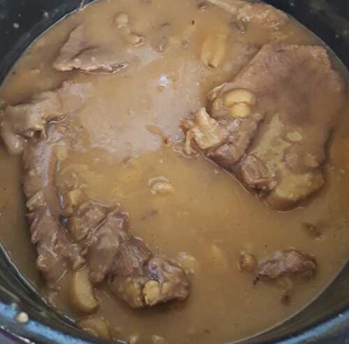 Langue de bœuf sauce madère