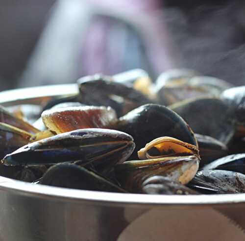 Moules au poireaux