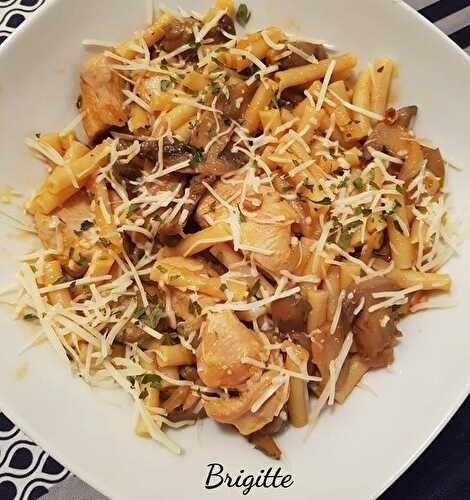 One Pot Pasta dinde et champignons