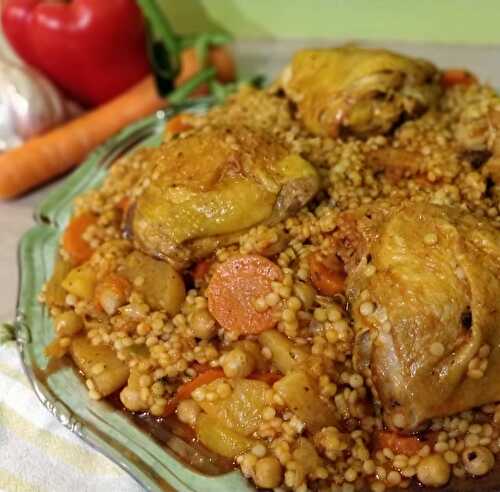 Pâtes façon couscous