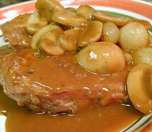 Poulet aux champignons à la tomate