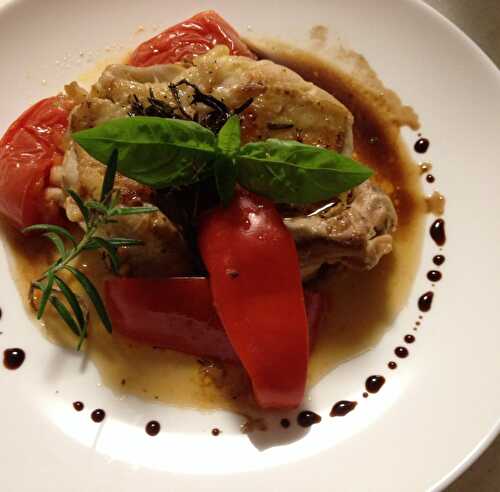 Poulet balsamique