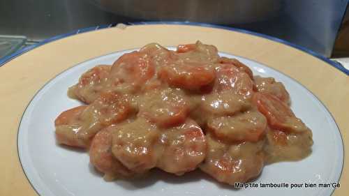 Poulet et carottes à la cancoillotte de Géraldine