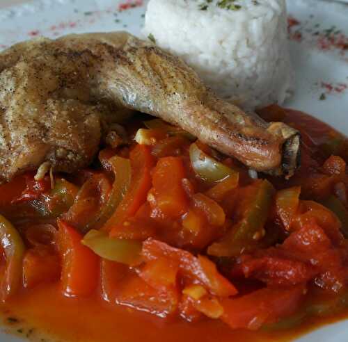 Ratatouille et poulet