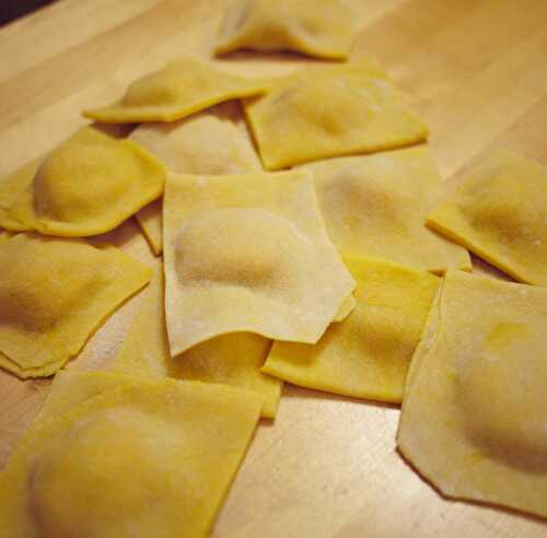 Ravioles de cèpes et son bouillon de légumes d’hiver