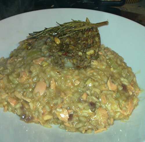 Risotto à la Truite fumée