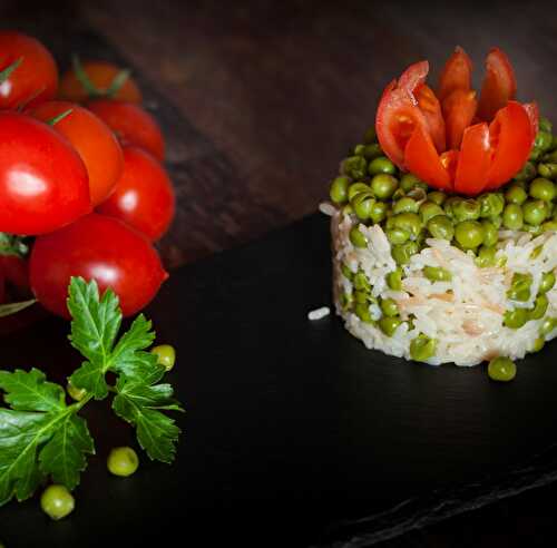 Risotto de petits pois