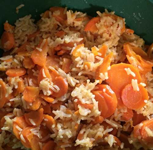 Riz aux carottes et aux épices WW