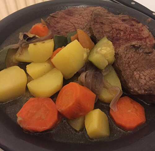 Rosbeef et ses légumes d’Elodie