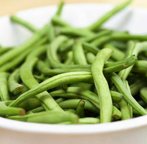 Salade d’ haricot verts et thon à la moutarde