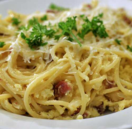 Spaghettis Carbonara