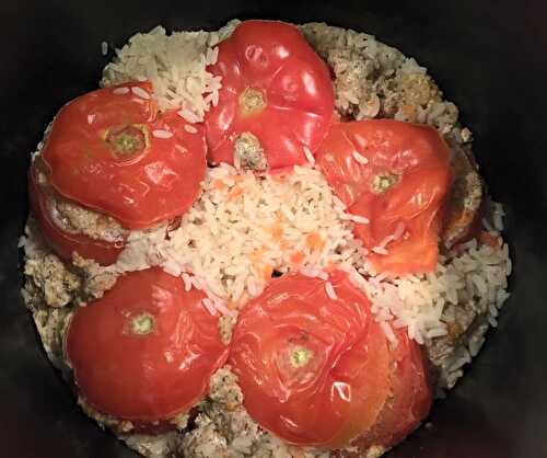 Tomates farcies simple et rapide