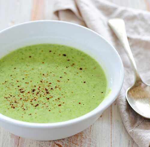 Velouté de chou fleur et brocoli