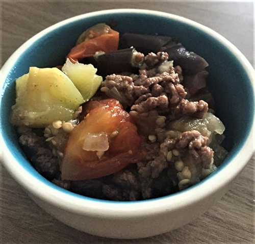 Viande hachée à la Méditerranée d’Elodie