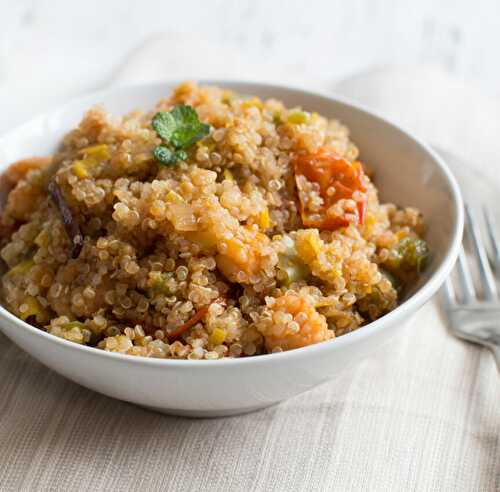 Quinoa et légumes