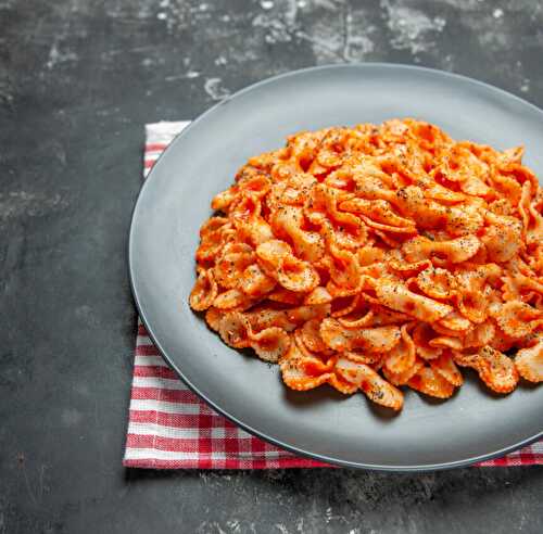 Pâtes à la tomate ultra simple