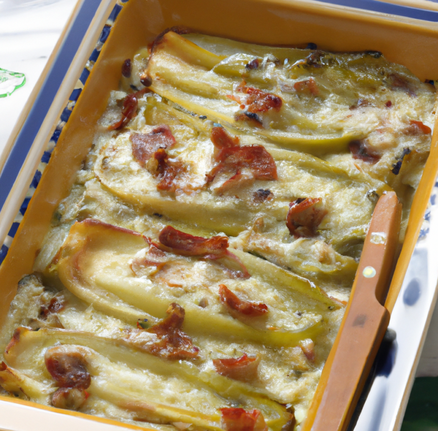 Endives au reblochon gratiné avec ou sans Extra-crisp au multicuiseur Moulinex