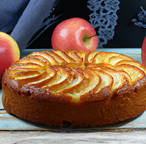 Gâteau invisible aux pommes à l’extra crisp au cookéo