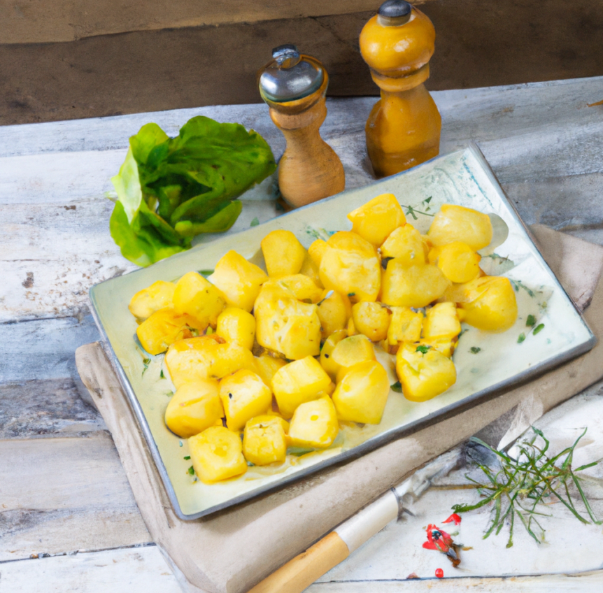 Pommes de terre fondantes aux herbes de Provence à l'autocuiseur Moulinex