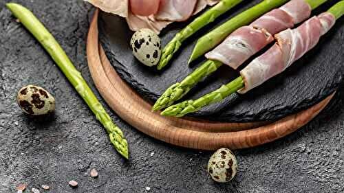 Asperges Lardées à l’ Extra Crisp au robot multi-cuiseur Moulinex