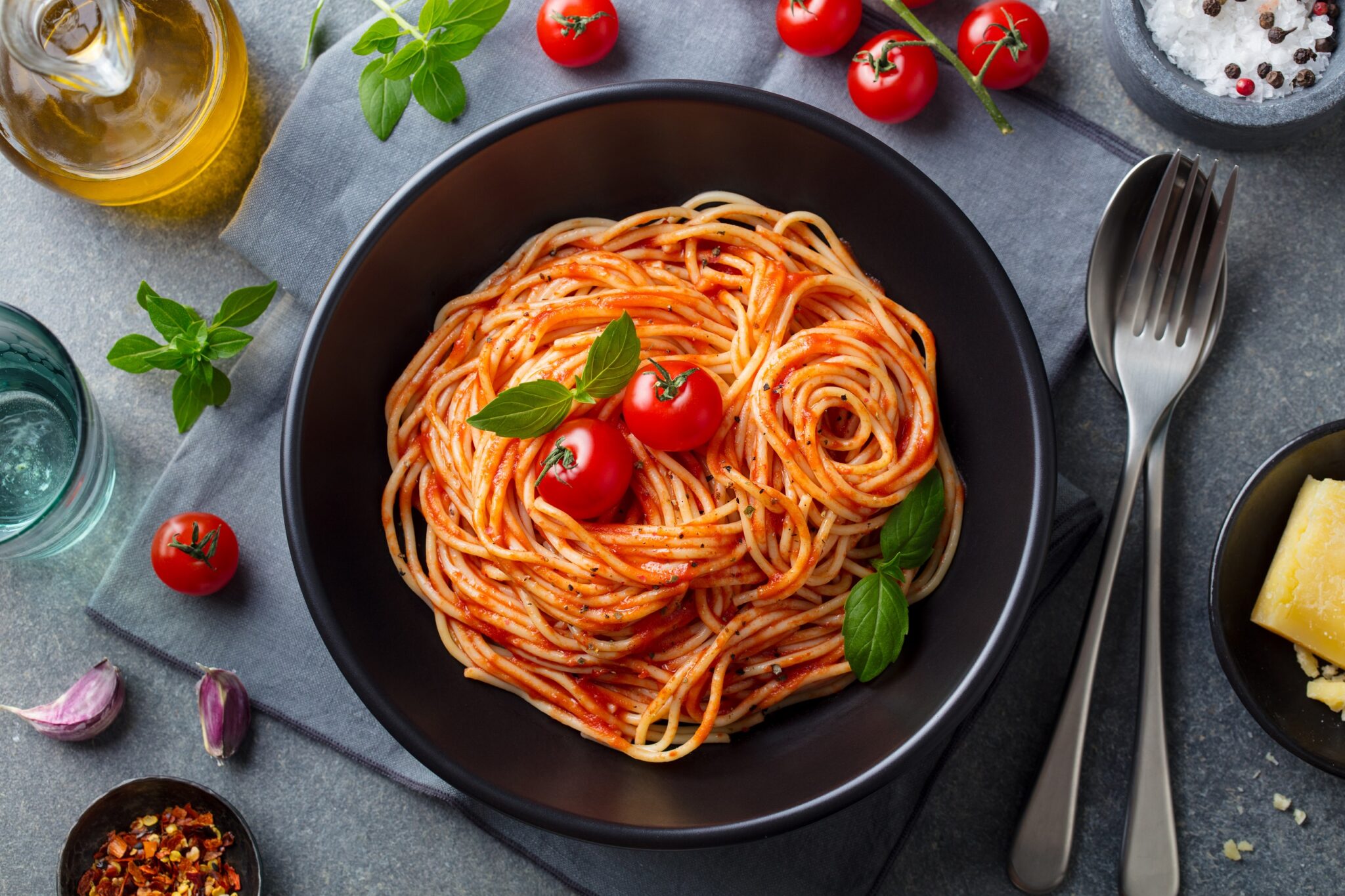 La Dolce Vita Express : Spaghetti sauce Tomate au cookéo