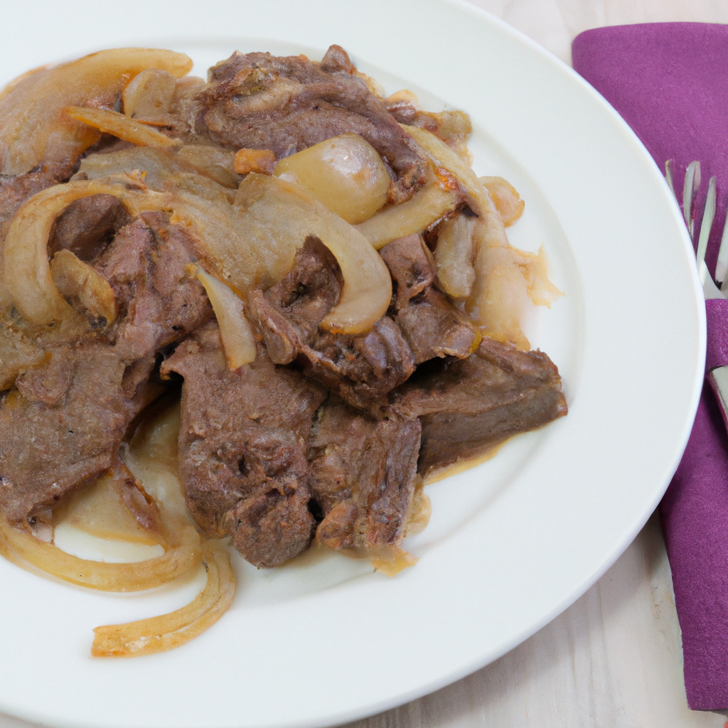 Bœuf sauté aux oignons à l'autocuiseur cookéo