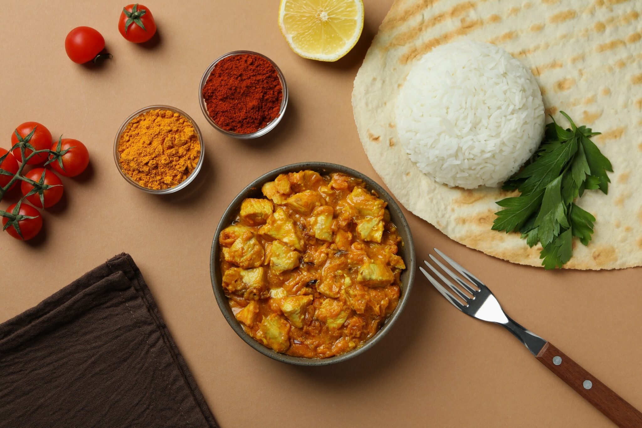 Recette express de poulet tikka massala crémeux au cookéo