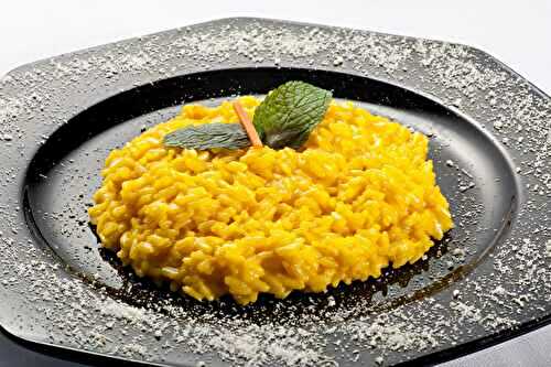 Risotto à la milanaise au multicuiseur Moulinex