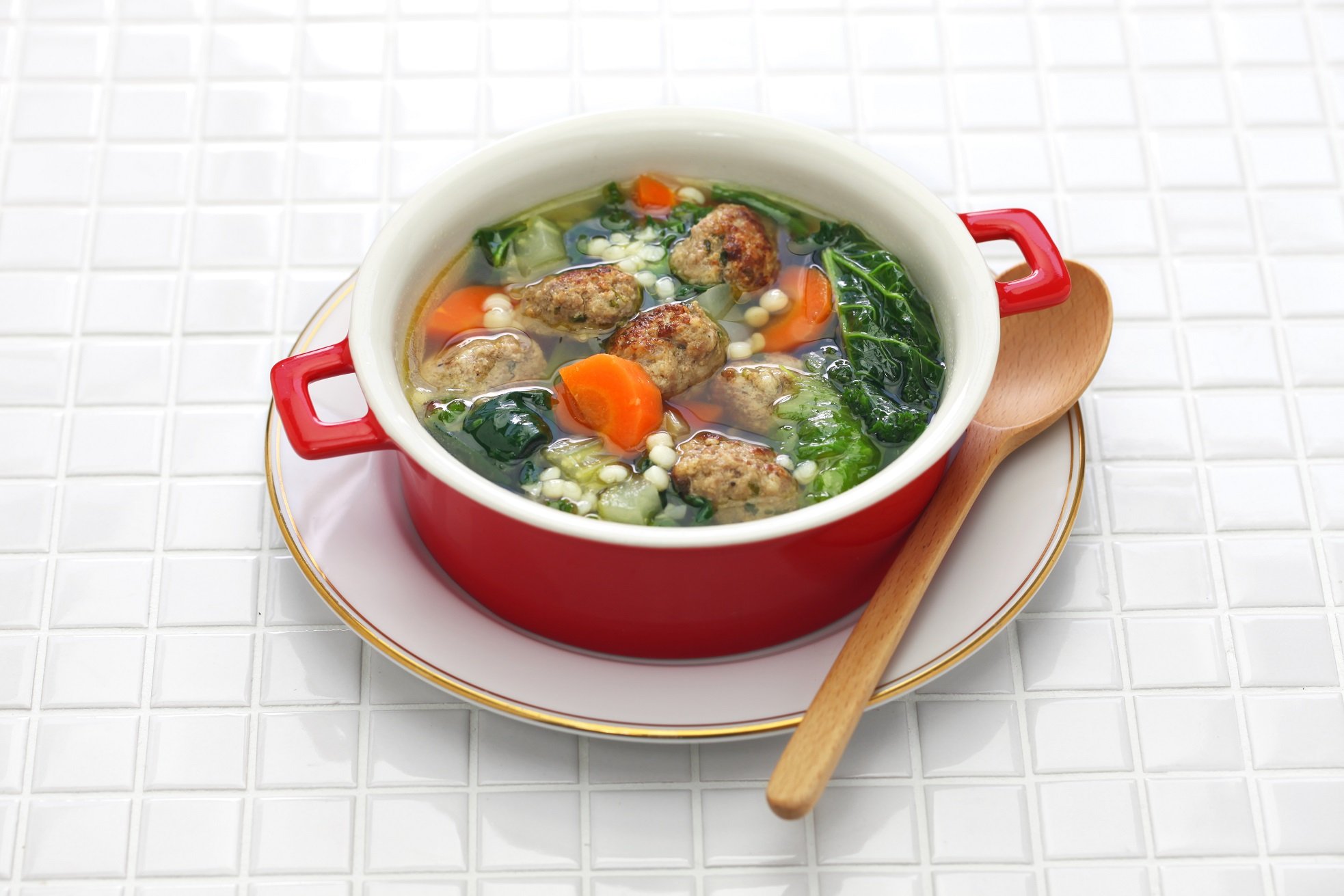 Boulettes de Boeuf et Légumes en Soupe comme en Italie à l'autocuiseur cookéo