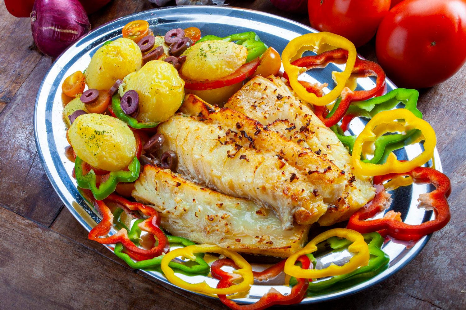 Cabillaud rôti à l’Extra Crisp et pommes de terre fondantes au cookéo